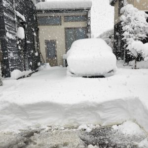 長岡市は大雪です！